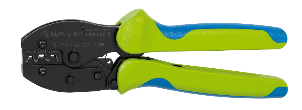 Hand Crimping Tool (PEW 9) for Crimping Non-Insulated Plug Connectors