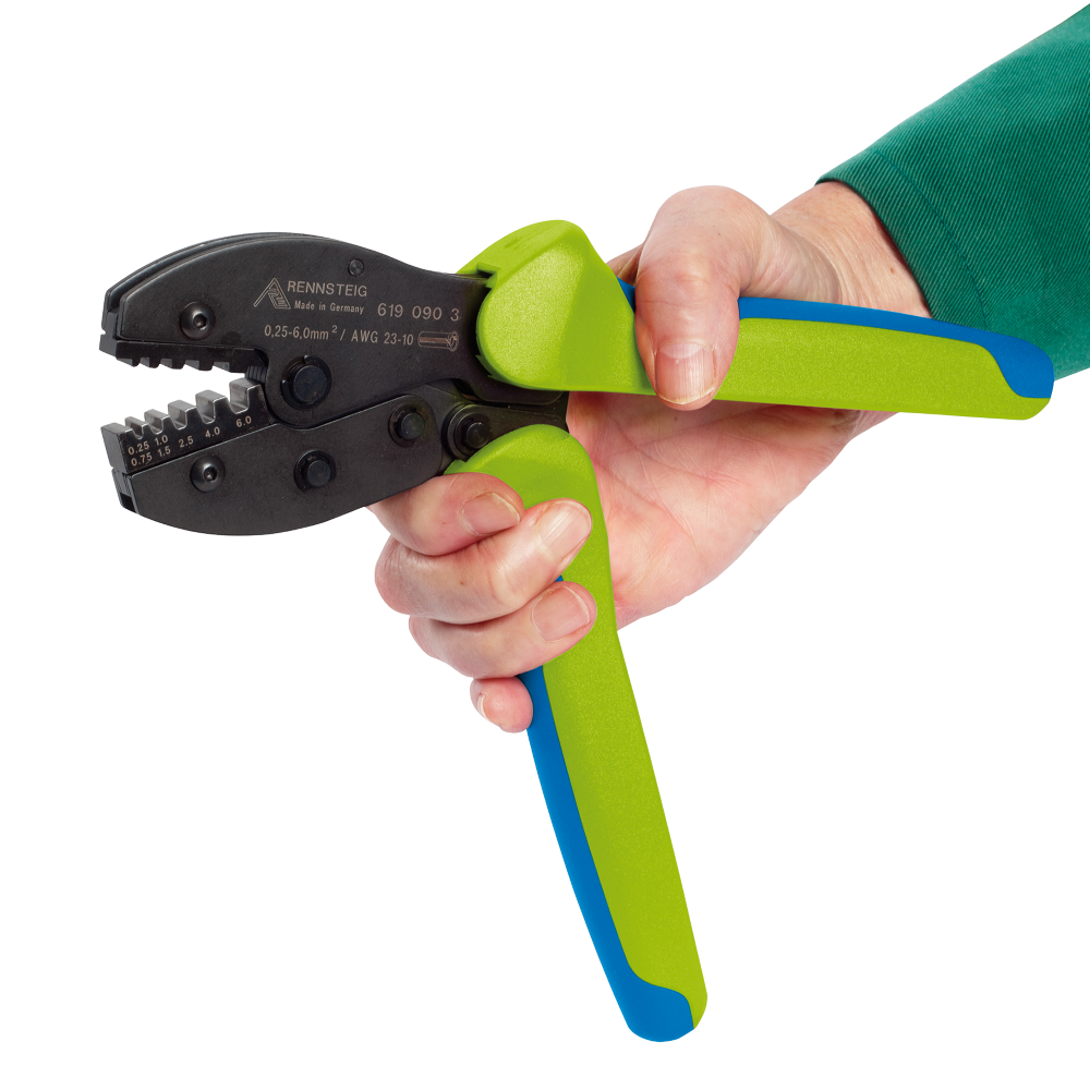 Hand Crimping Tool for Ferrules (End Sleeves) PEW 9 for 22 - 10 AWG