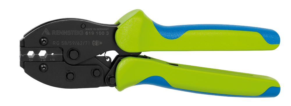 Hand Crimping Tool for Coax Connectors