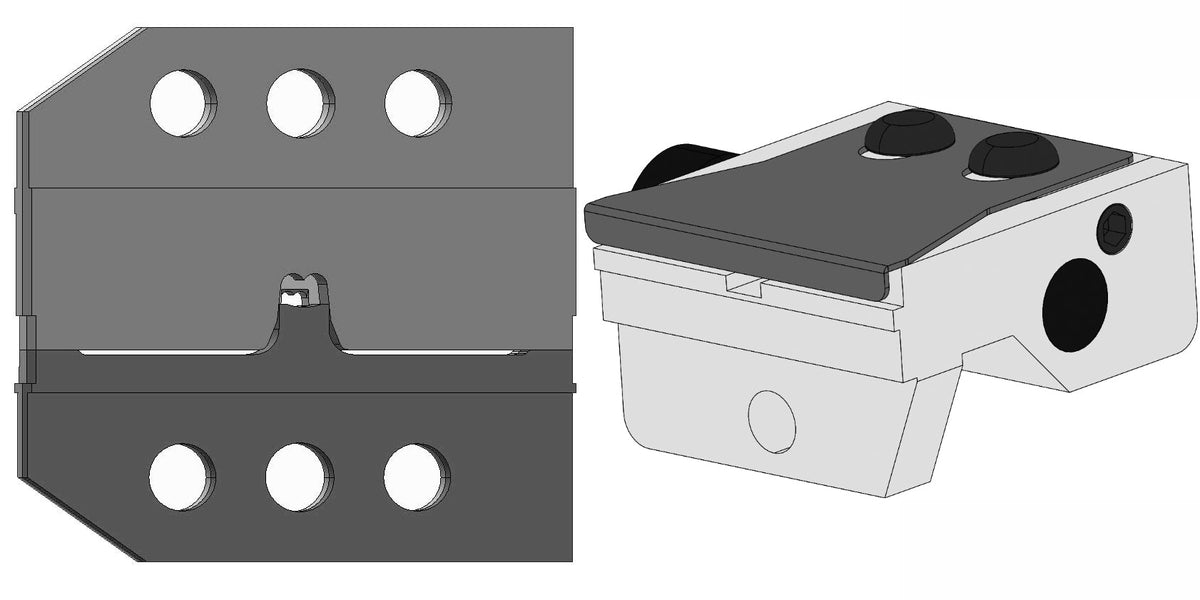 CRIMP DIE SET for Yazaki terminal 7116-4020 / 7116-4021