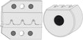 Rennsteig Crimp Die Set for Molex MX150 Series Terminals Range 0.35 - 1.00 SQ-MM