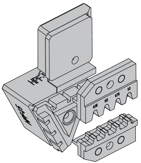 Rennsteig Crimp Die Set HPF 1.2 / 1.5, Range 0.35 - 1.0 SQ-MM