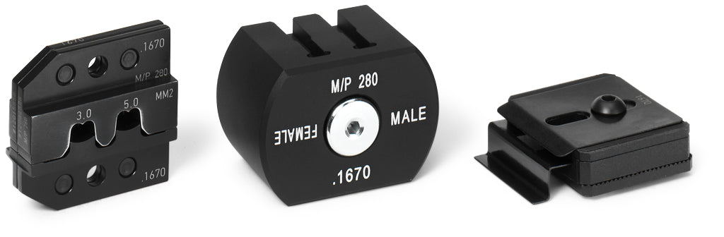 Rennsteig Crimp Die Set, Locator, and Wire Stop for M/P 280 12015858 and 12084586