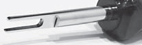 Rennsteig Terminal Removal Tool for Flat Connection Contact (with 2 snap-in pins) 5.8mm
