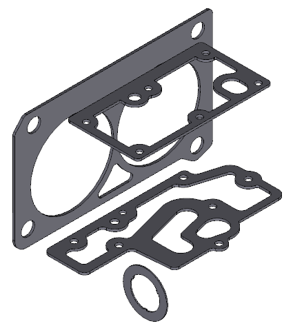 58mm Throttle Body Gasket Set