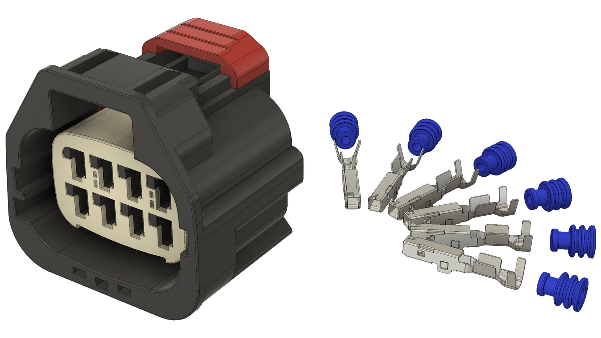 Accelerator Pedal Position (APP) Sensor Connector Kit (6)