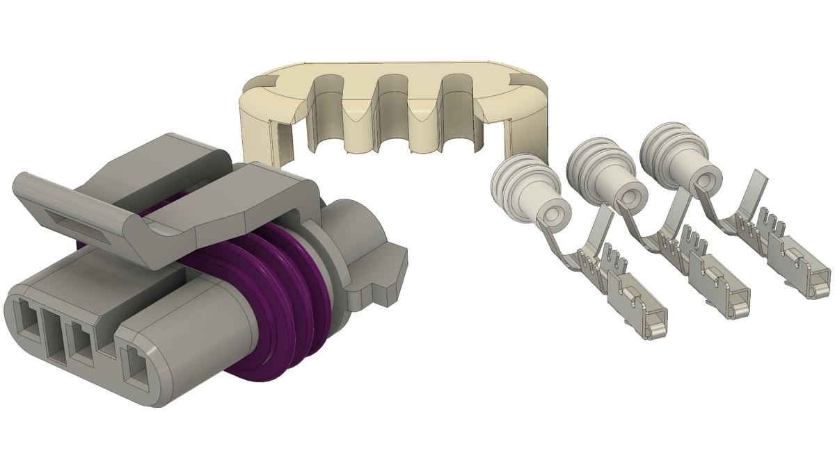 Crankshaft Position (CKP) Sensor Connector Kit (3)