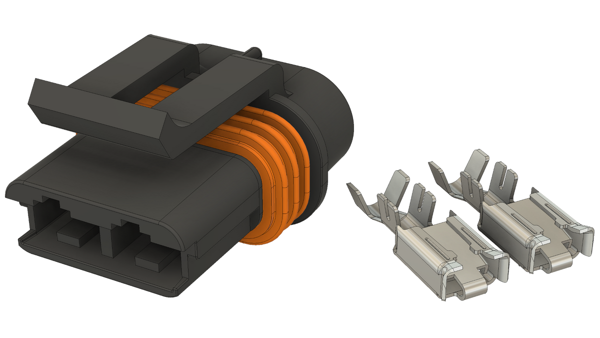 Electric Fan Motor Connector Kit (1)