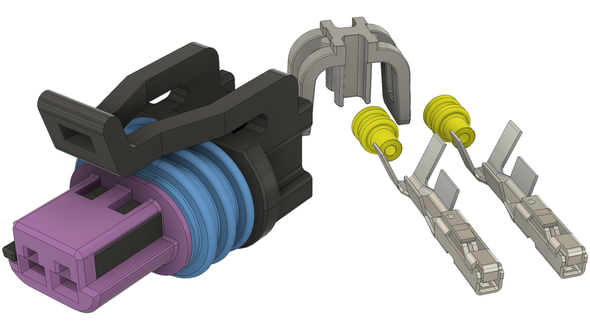 Engine Coolant Temperature (ECT) Sensor Connector Kit (4)