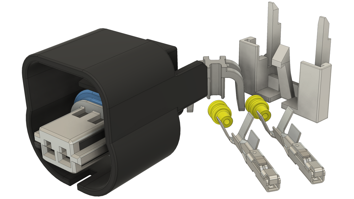 Intake Air Temperature (IAT) Sensor Connector Kit (3)