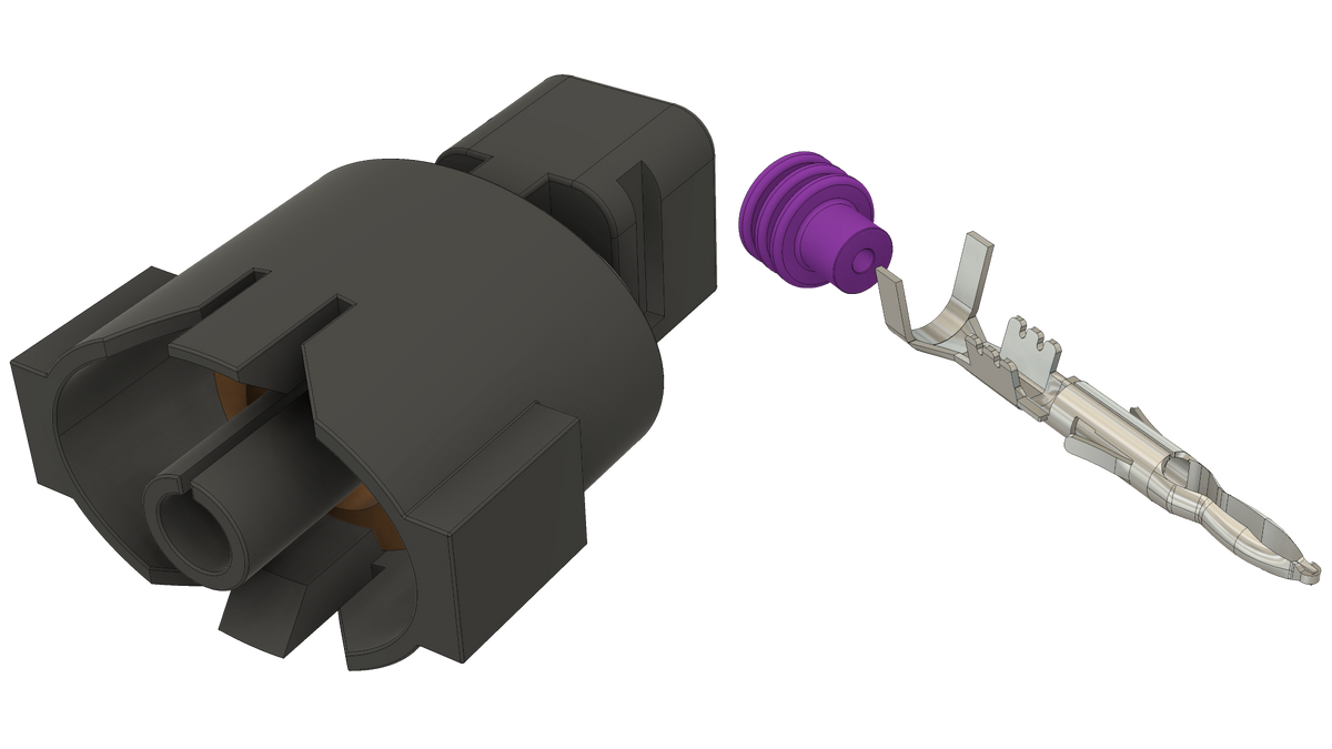 Knock Sensor (KS) Connector Kit (2) Resonant Type