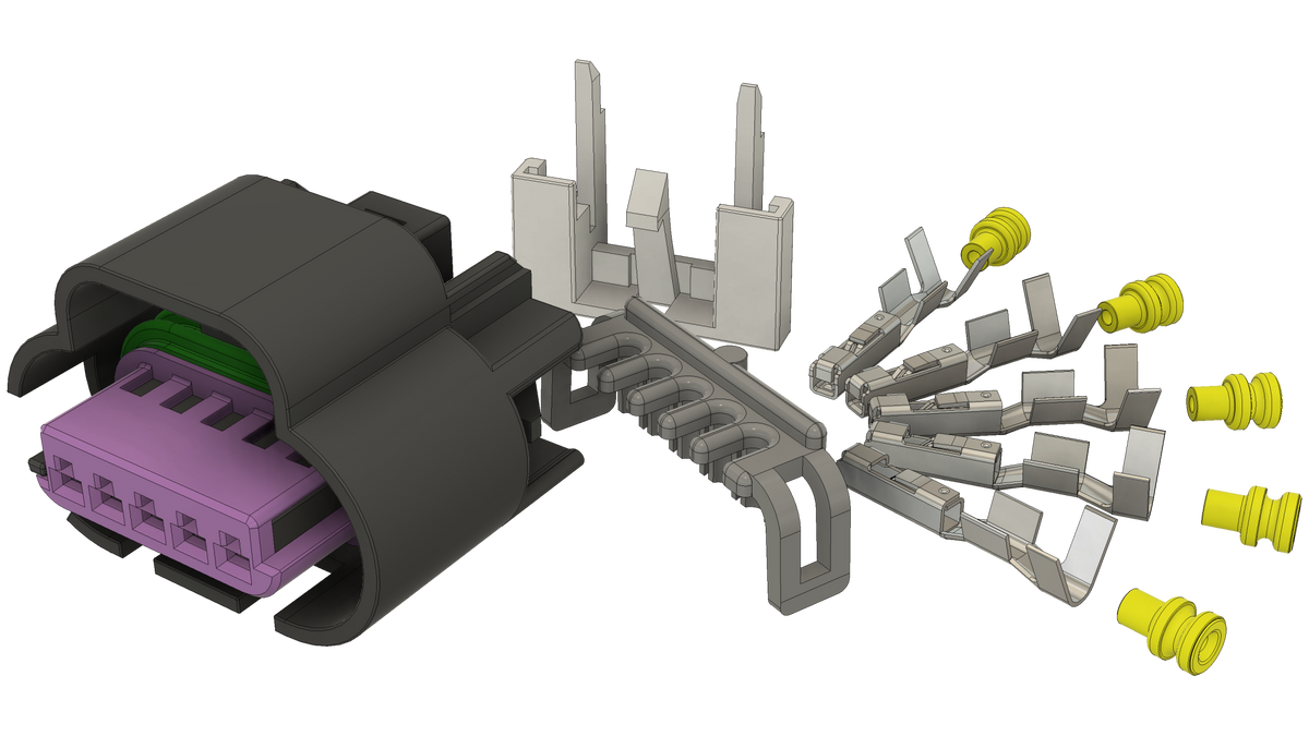 Mass Air Flow (MAF) Sensor Connector Kit (2)