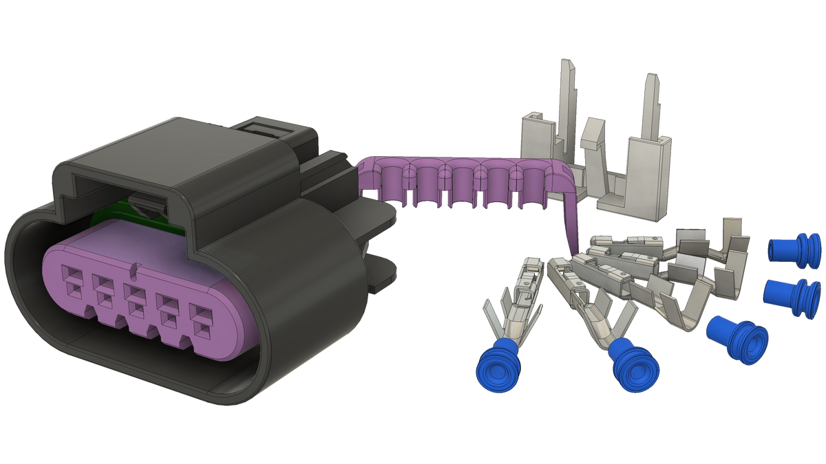 Mass Air Flow (MAF) Sensor Connector Kit (3)