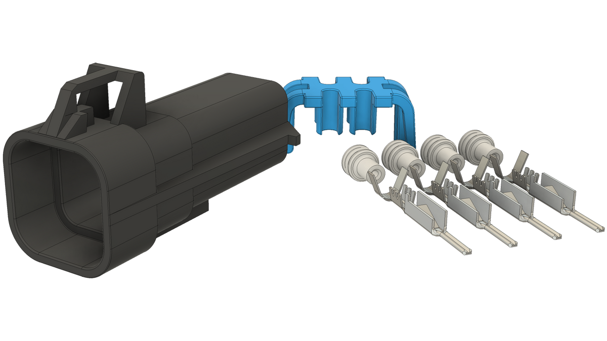 Heated Oxygen Sensor (HO2S) Connector Kit (4)