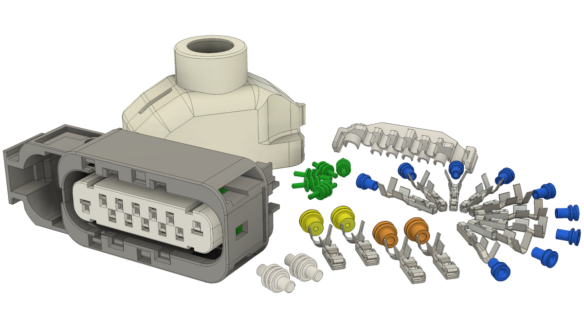 Park/Neutral Position (PNP) Switch Connector Kit (3)