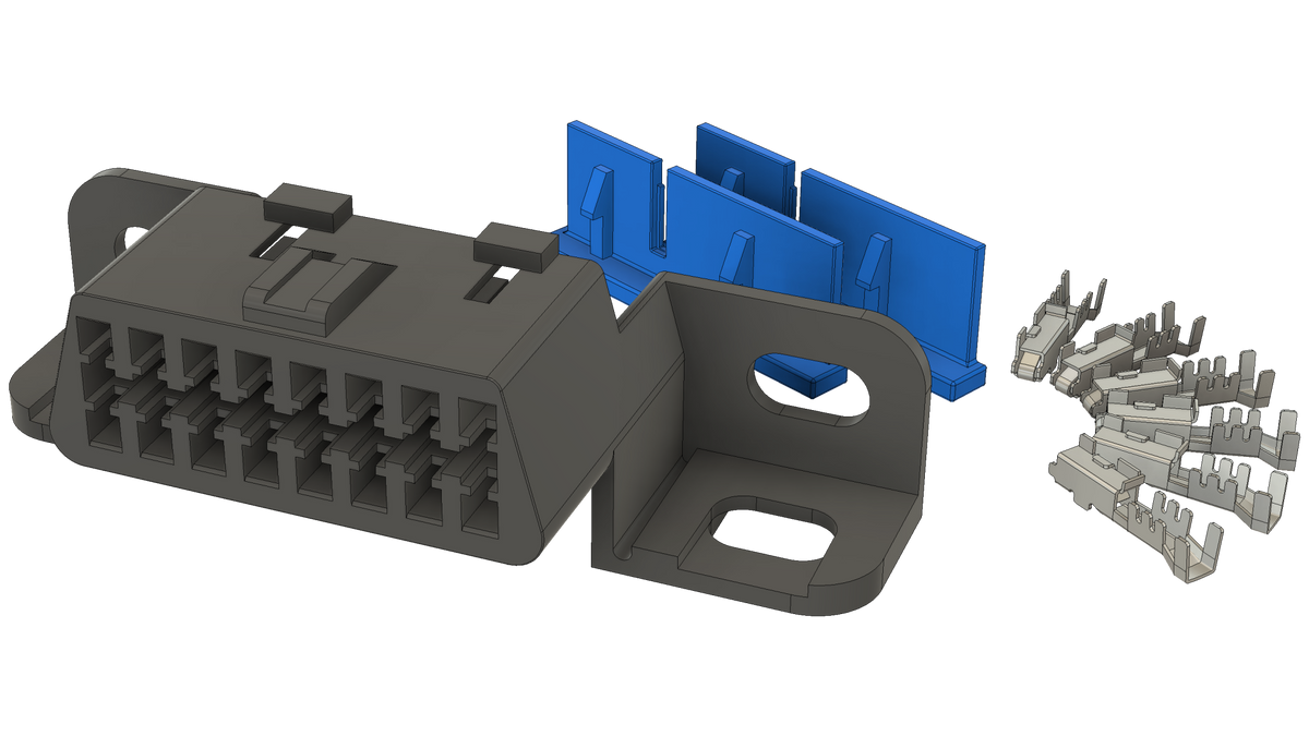 OBD-II Diagnostic Link Connector (DLC) Connector Kit