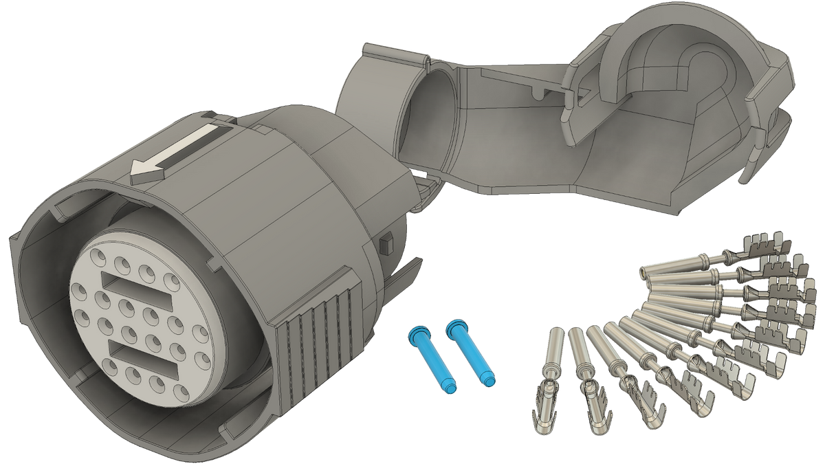 Transmission Connector Kit (2) 4L80E 4L85E