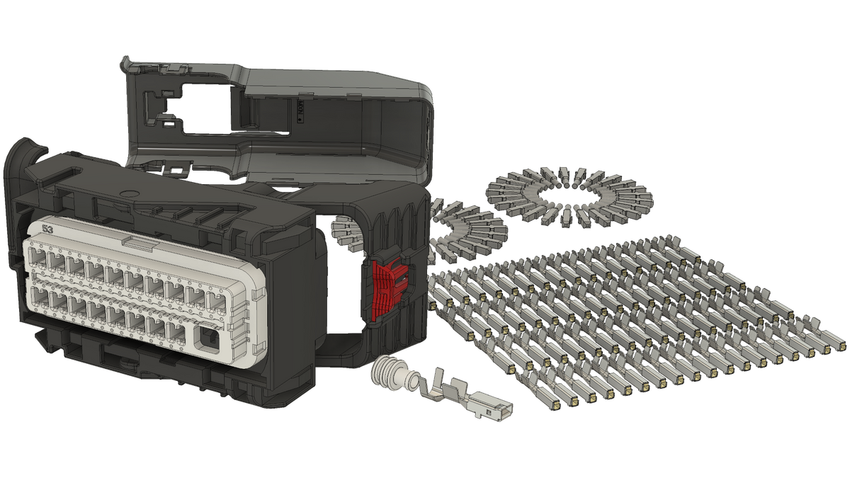 Engine Control Module (ECM) 2011-2020 E78 X3 Gray Connector Kit