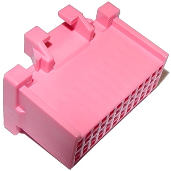 Aptiv (Delphi) 24 Way Pink Micro-Pack 100 Unsealed Female Connector