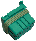 Aptiv (Delphi) 22 Way Green Micro-Pack 100 Sealed Female Connector