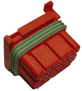 Aptiv (Delphi) 22 Way Red Micro-Pack 100 Sealed Female Connector