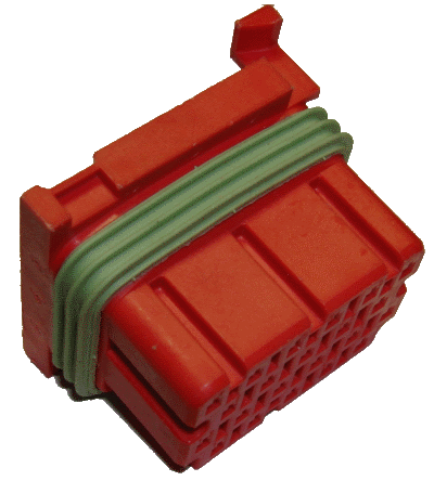Aptiv (Delphi) 22 Way Red Micro-Pack 100 Sealed Female Connector