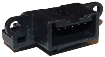 Aptiv (Delphi) 6 Way Black Micro-Pack 100 Unsealed Male Connector