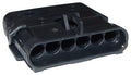 Aptiv (Delphi) 6 Way Black Weather Pack Shroud Sealed Male Connector